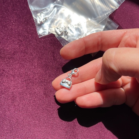 Sterling silver purse charm by Thomas Sabo for bridesmaids gift and party favors - Picture 2 of 3